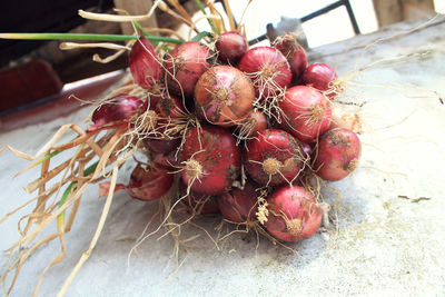 Close-up of strawberries