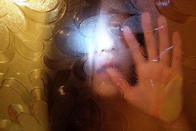 Full frame shot of abstract painting