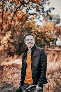 Portrait of a smiling young man