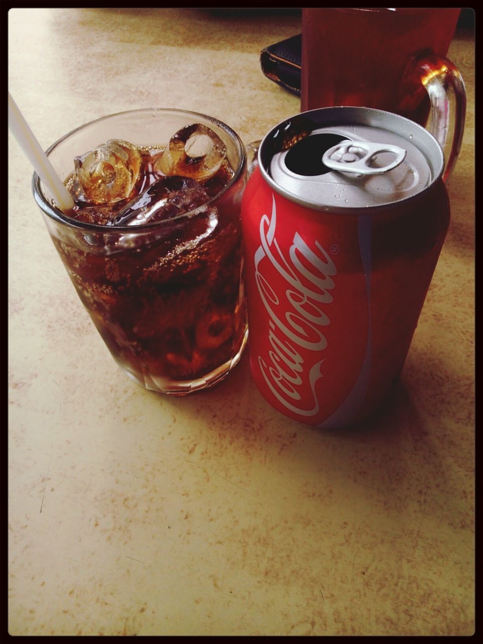 transfer print, food and drink, drink, still life, auto post production filter, refreshment, table, coffee cup, indoors, high angle view, freshness, close-up, coffee - drink, cup, food, red, no people, coffee, drinking glass, sweet food