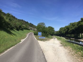 Different stages of spring on the burgundy canal near dijon, france