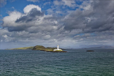 Lismore lighthouse, sound of mull, scotland