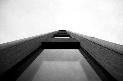 Low angle view of built structure against sky