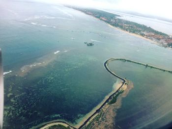 Aerial view of landscape