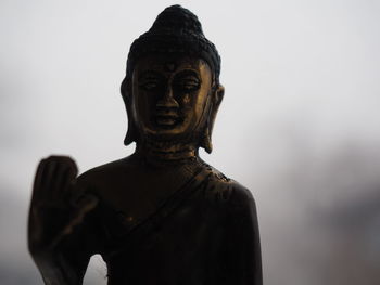 Close-up of buddha statue