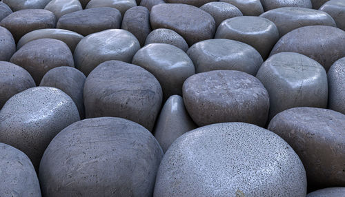 Full frame shot of pebbles