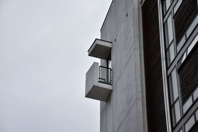 Low angle view of building against sky