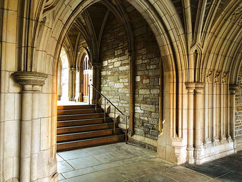 Interior of old building