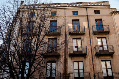 Low angle view of building against sky