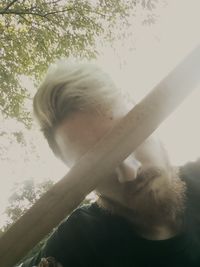 Close-up of woman in bikini