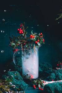 Close-up of christmas decorations