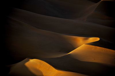 Scenic view of desert