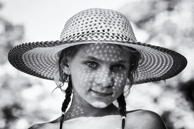 Portrait of a smiling girl