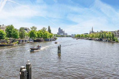 River with buildings in background