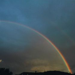 Low angle view of dramatic sky