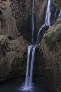 The amazing ouzoud waterfalls in morocco