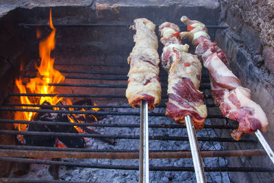 Argentinian meat ready for the grill