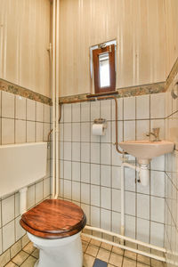 Interior of bathroom