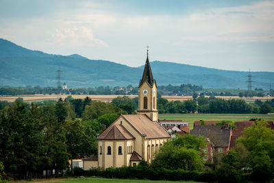 View of church against sky