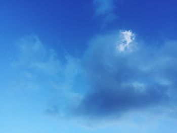 Close-up of blue sky