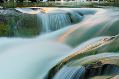 View of waterfall