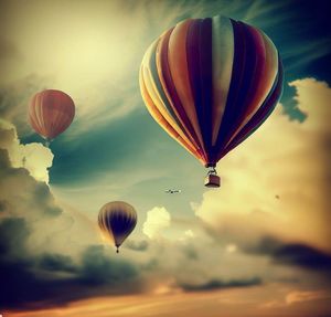 hot air balloon