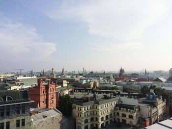 Cityscape against sky