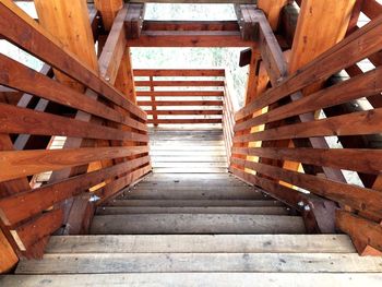 Walkway leading to staircase