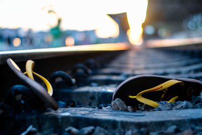 Close-up of yellow pipe