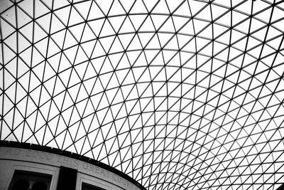 Low angle view of ceiling