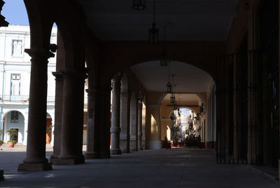 Interior of church