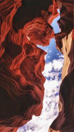 Panoramic view of cave