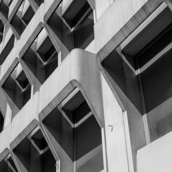 Low angle view of modern building