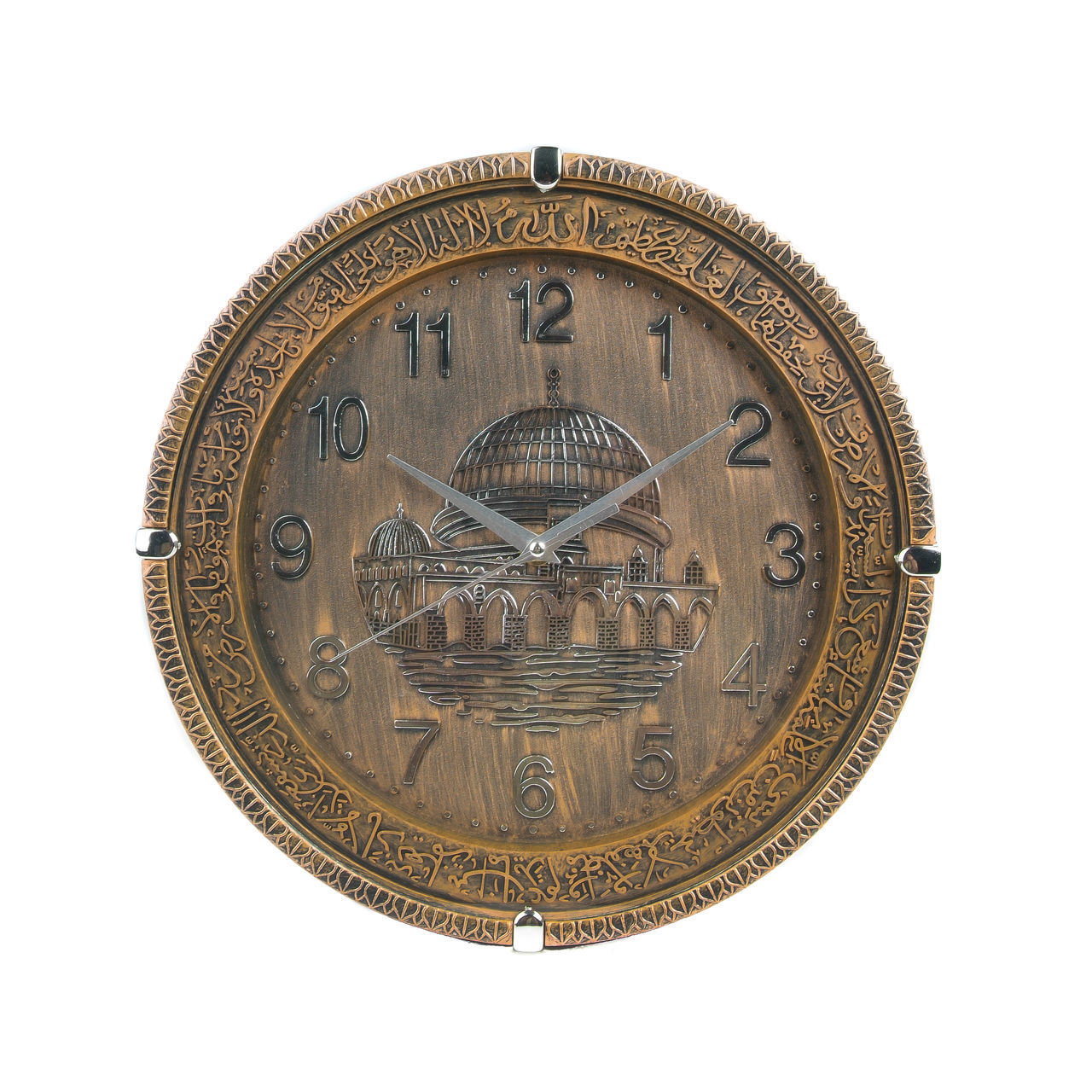 CLOSE-UP OF CLOCK