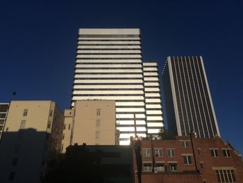 Low angle view of modern building