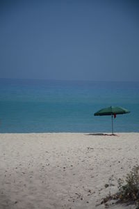 Scenic view of beach