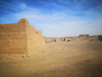 View of fort against sky