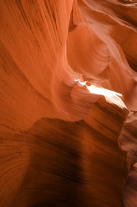 Rock formations at canyon in arizona