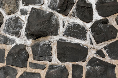 Full frame shot of stone wall