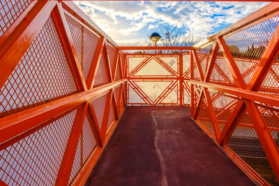 Low angle view of bridge