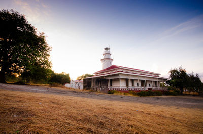 View of historical building against sky