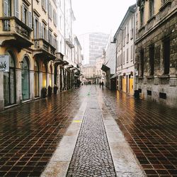 View of city street