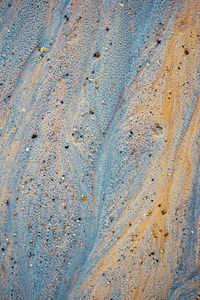 Abstract color sand texture at kaolin mine