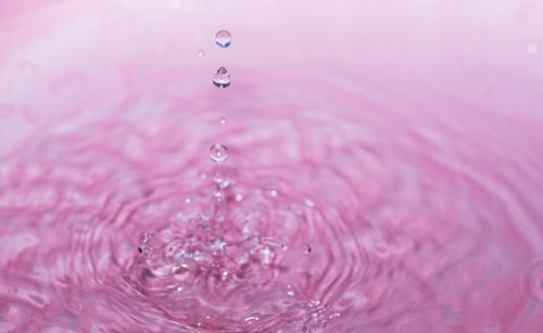 Full frame shot of water drops