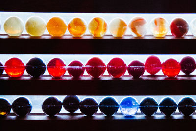 Close-up of multi colored candies