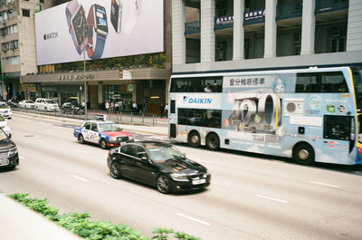 Traffic on road