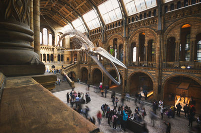 Group of people in historic building