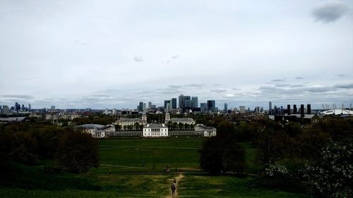 View of cityscape against sky