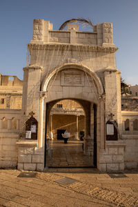 View of historical building against sky