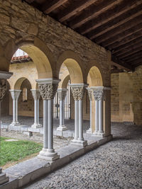 Corridor of historic building